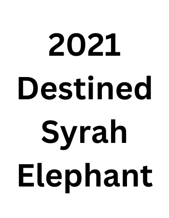 2021 Destined Syrah - Elephant Mountain