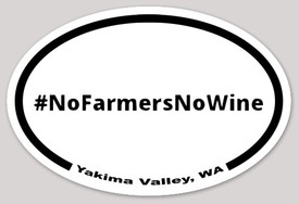 #NoFarmersNoWine Sticker